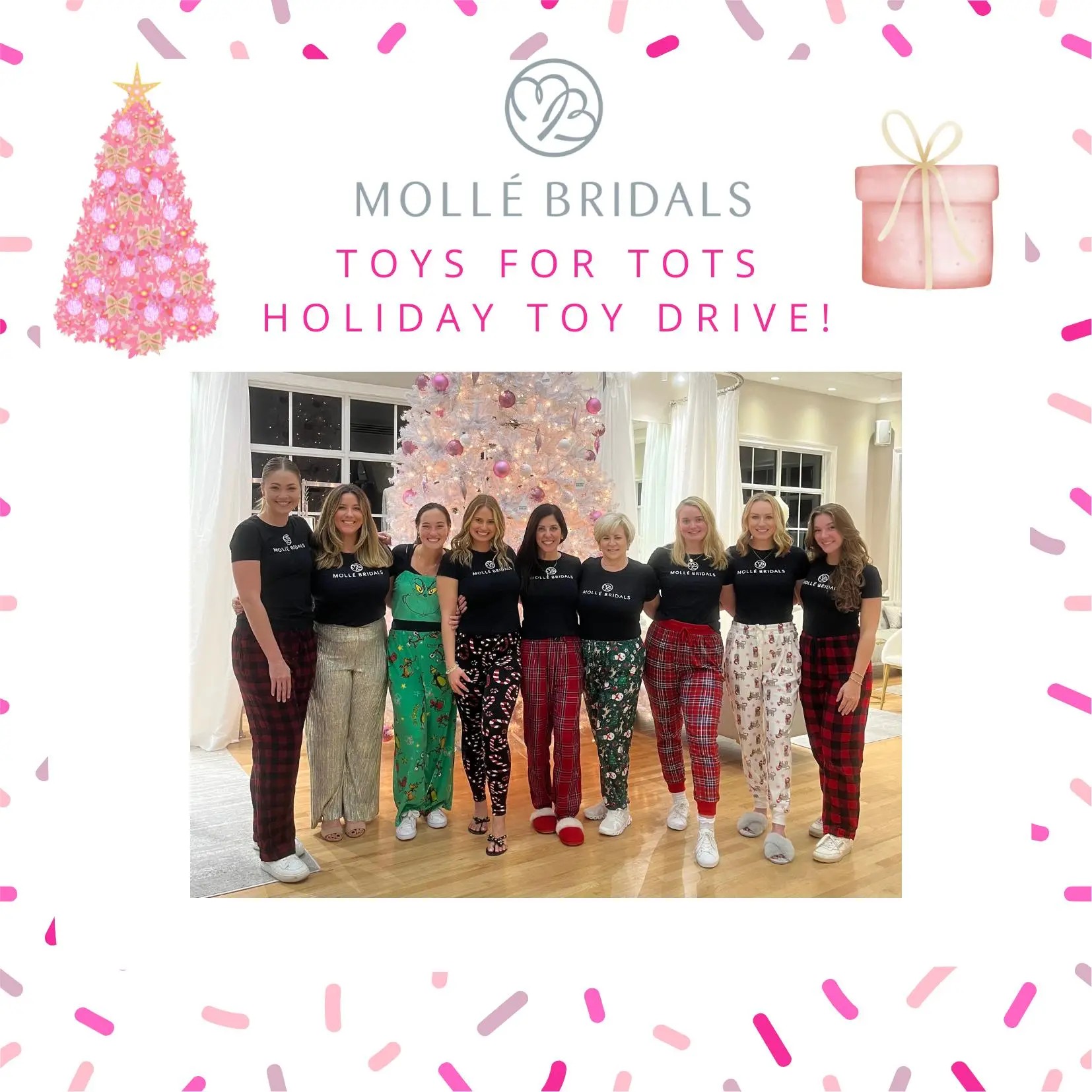 Find Your Dress &amp; Give Back with Mollé Bridals Toy Drive Image