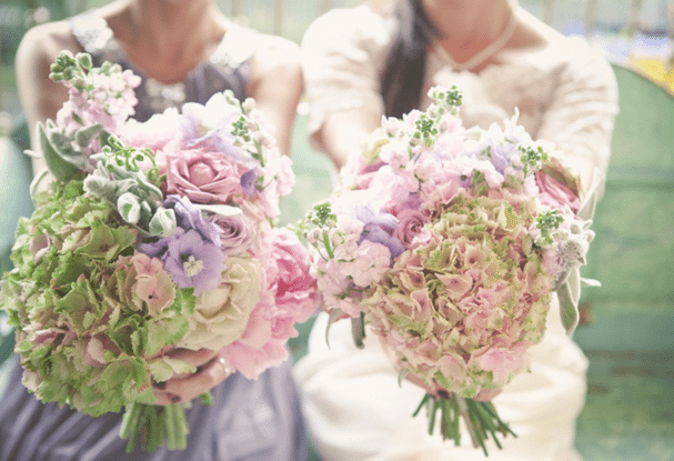 Beach and Vintage Wedding Bouquets