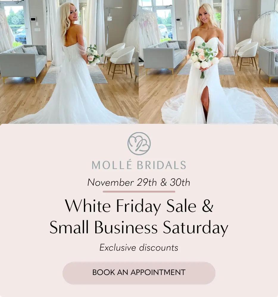 White Friday Sale & Small Business Saturday banner