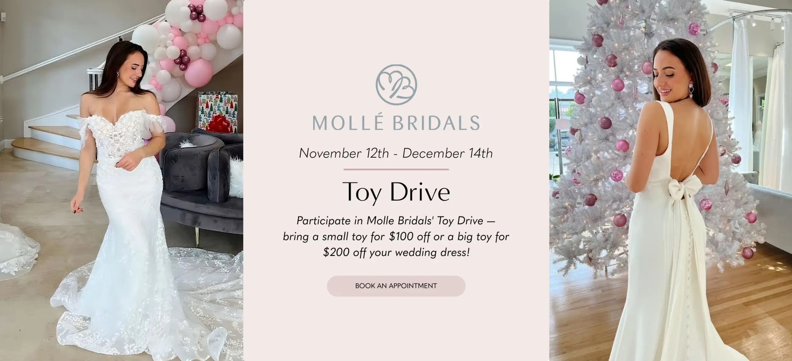 toy drive event banner